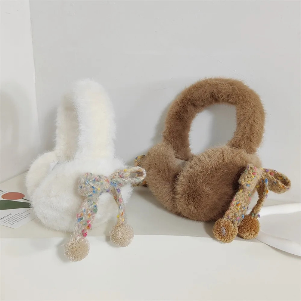 Plush Earmuff Thick Cold Protection Ear Warmer Cartoon Ear Cover Winter Warm Earmuffs Winter 241024
