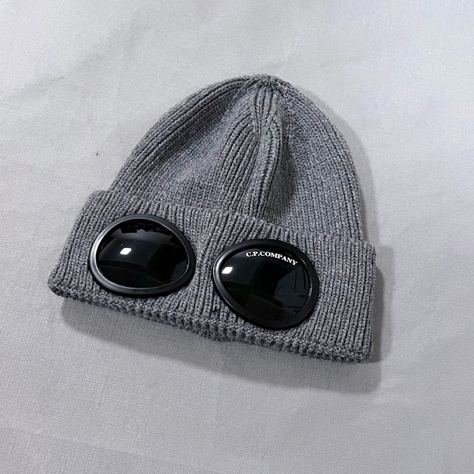 Fashionable Knitted Cap Fall And Winter Knitted Cap Warm Outdoor Hiking Cap Big Head Circumference Glasses Cap 241007
