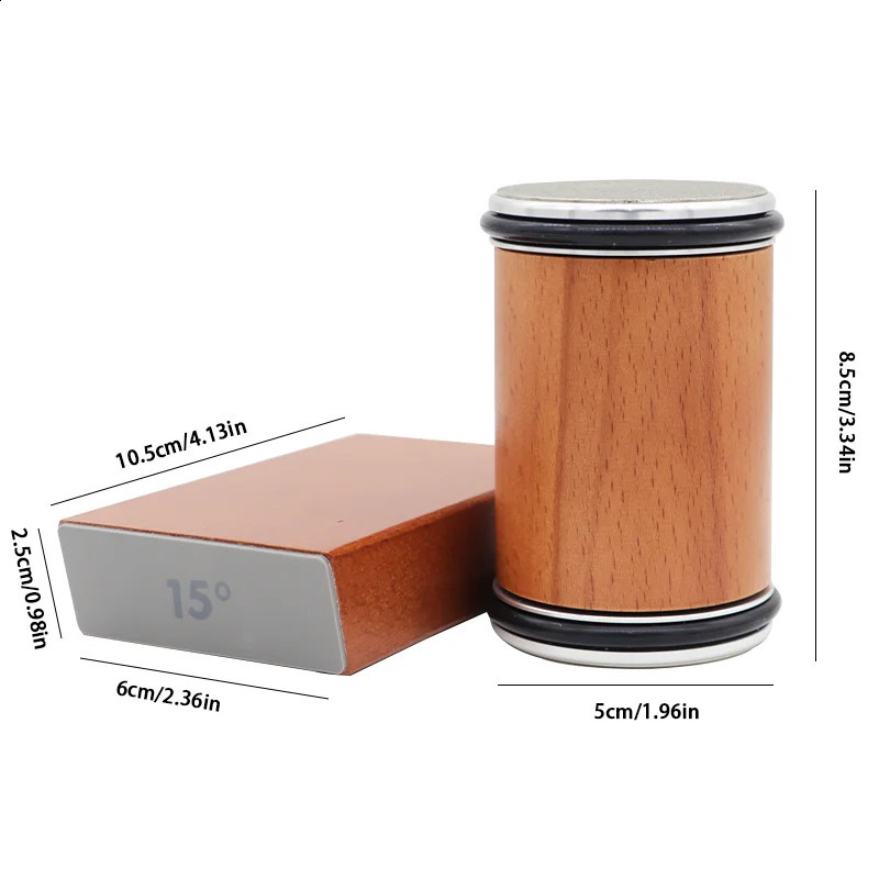 Rolling Knife Sharpener DoubleSided Diamond Sharpening Stone 15 20 Degree Magnetic Angle Roller for Kitchen Knives 241019