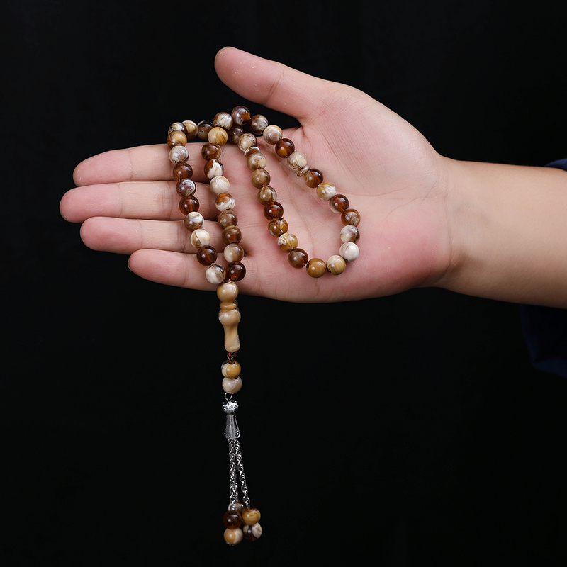 Bracelet Bangles: Tesbihka 45 Muslim Teachings Prayers | Stackable Tassel Bracelets for Men 4 s