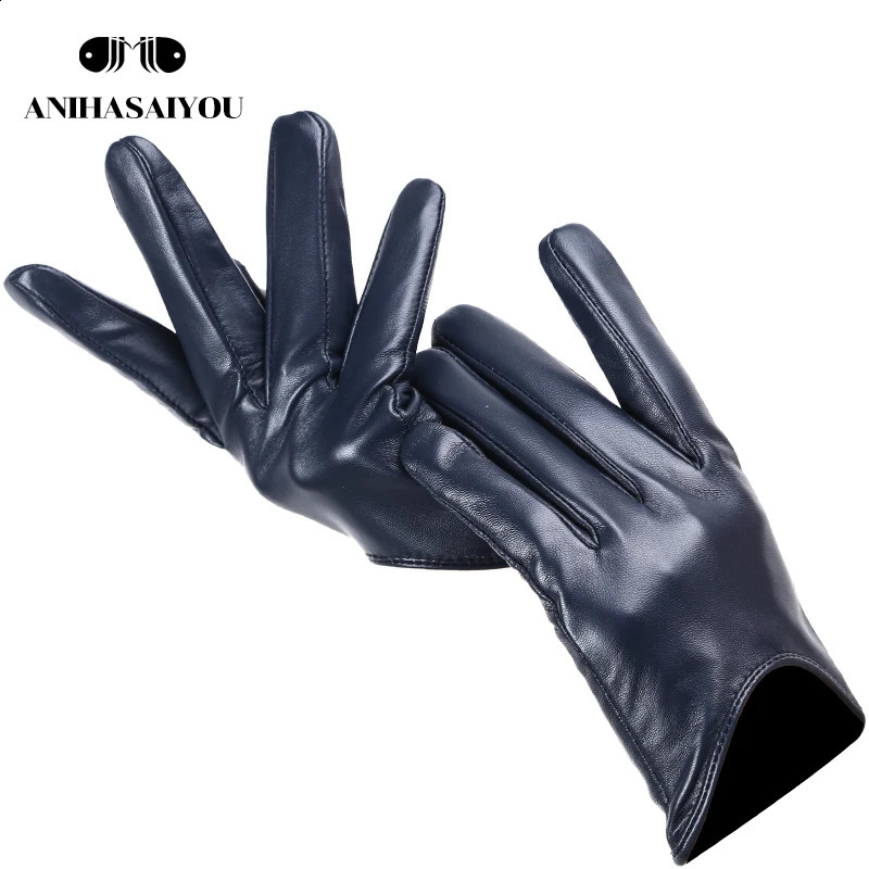 Fashion sheepskin womens glovesdrive womens leather glovesthin touch glovesKeep warm womens winter gloves -2001 241024