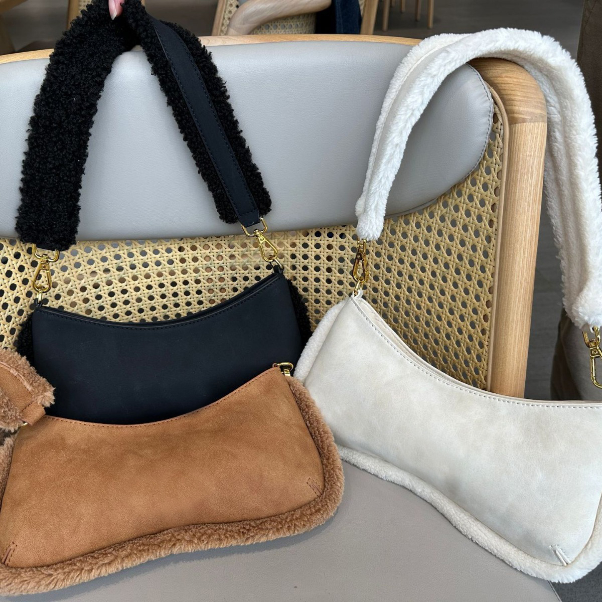 luxurys designer bag suede bags sac purse for women crossbody Bag Vintage mens handbag totes underarm Wallets leather Linen beaded small evening mini shoulder bags