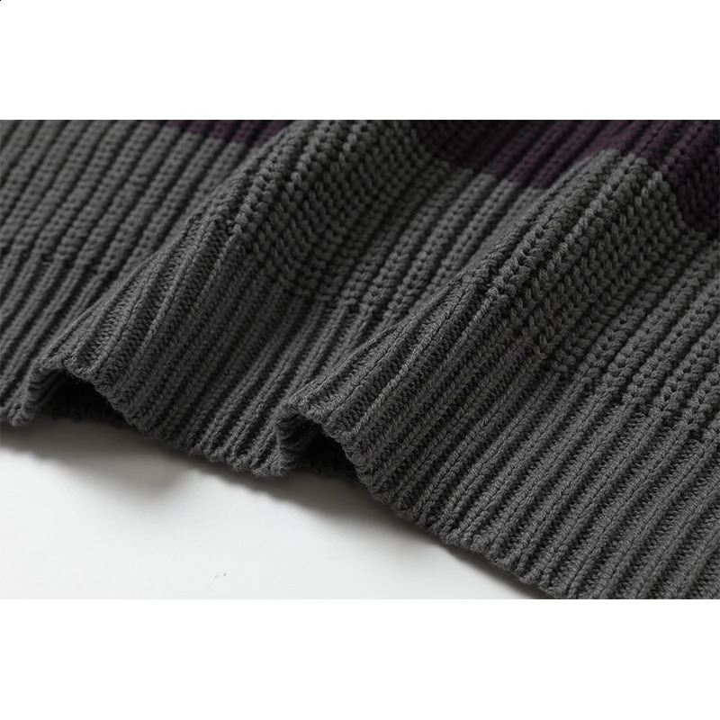 NXXTRESS Black Red Striped Sweaters Autumn and Winter Sweater Men Knit Jumpers Women Oversized Harajuku 241021