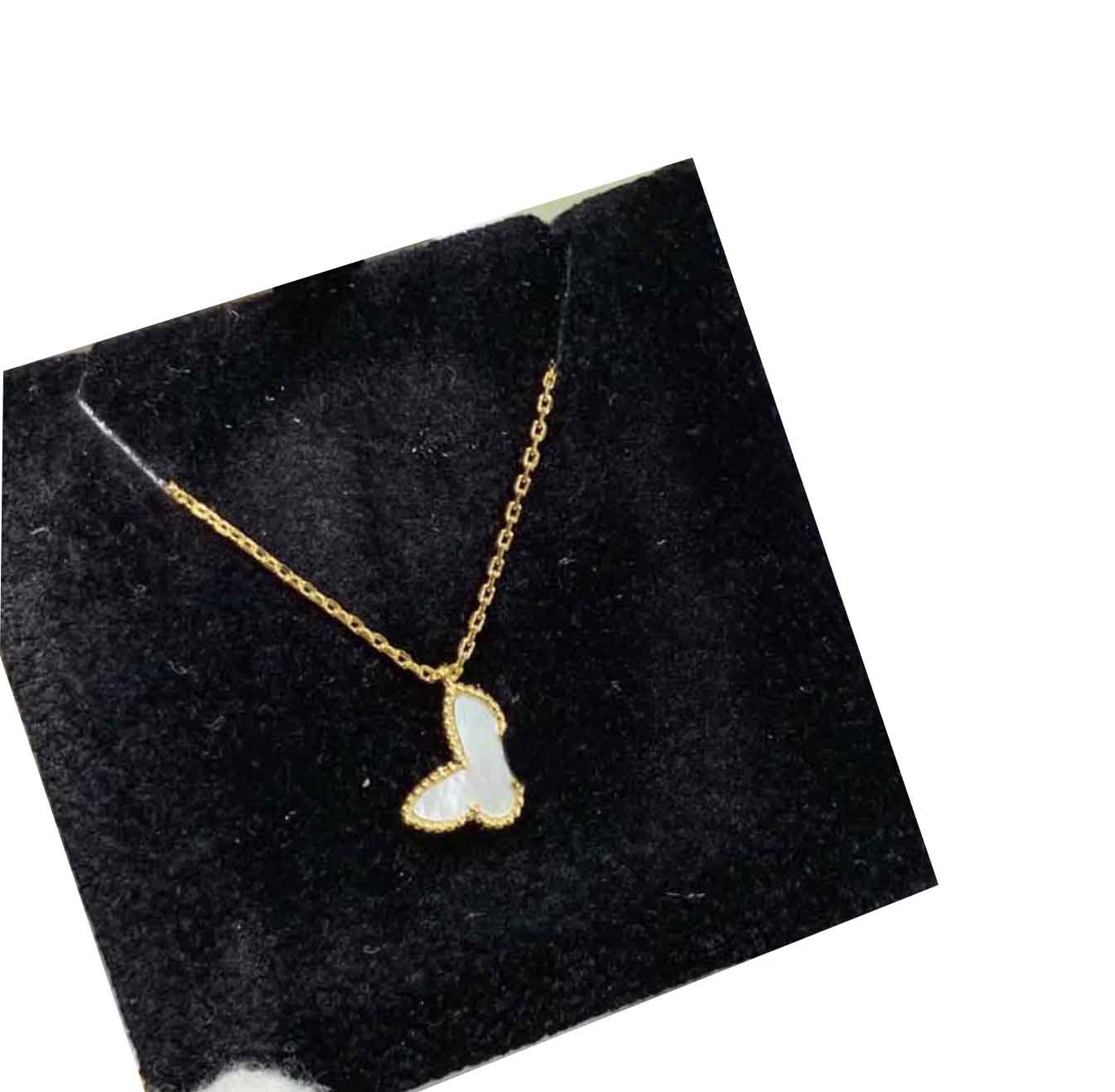 Designer Luxury Necklace Ladies Girls Mini Butterfly Necklace Delicate Jewelry for wedding party gift wholesale