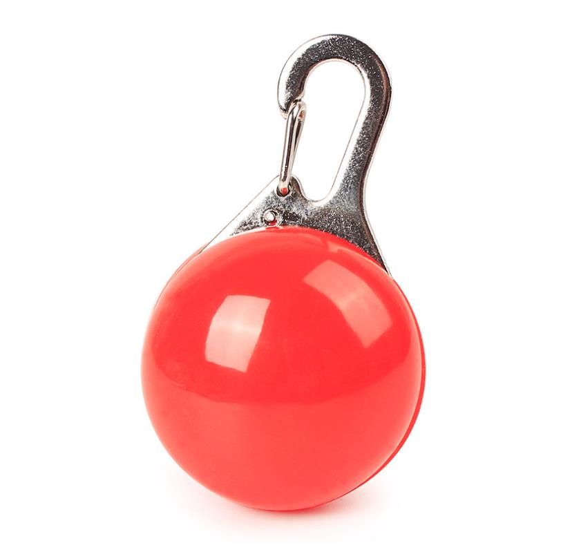 Pet Dog Cat Flashing Bright Safety LED Security Necklace Night Light Collar Pendant ni303
