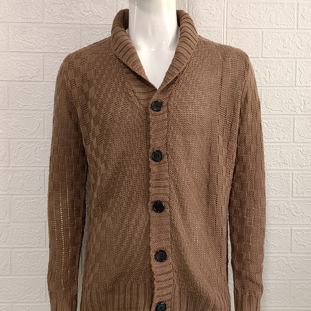 Men's Sweaters Cardigan Coat Knitwear Designer Luxury Clothing Autumn And Winter Long Sleeve Single Breasted Regular Fit Fashionmale Top