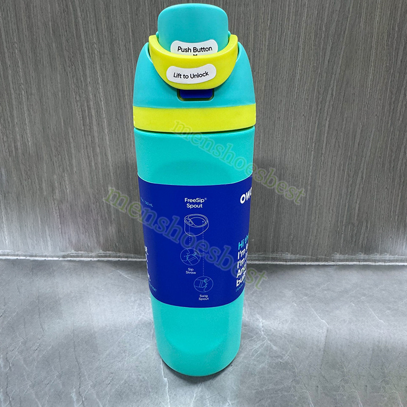 OWALA outdoor stainless steel tumblers casual water bottle drinking tumbler camping cup