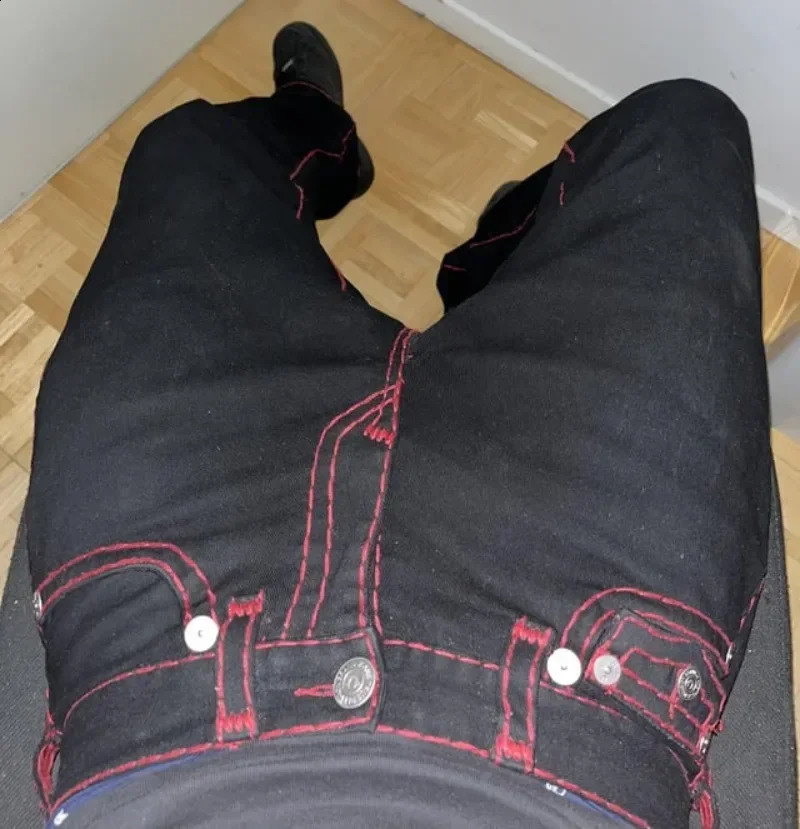90s straight leg jeans for men Y2K street fashion retro straight wide leg pants unisex casual loose denim shorts 241021