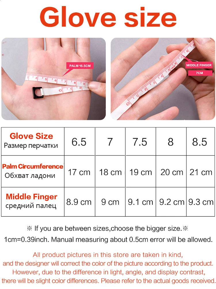 Womens sheepskin gloves winter warm plus velvet short thin touch screen driving color Womens leather gloves high Quality -2081 241024