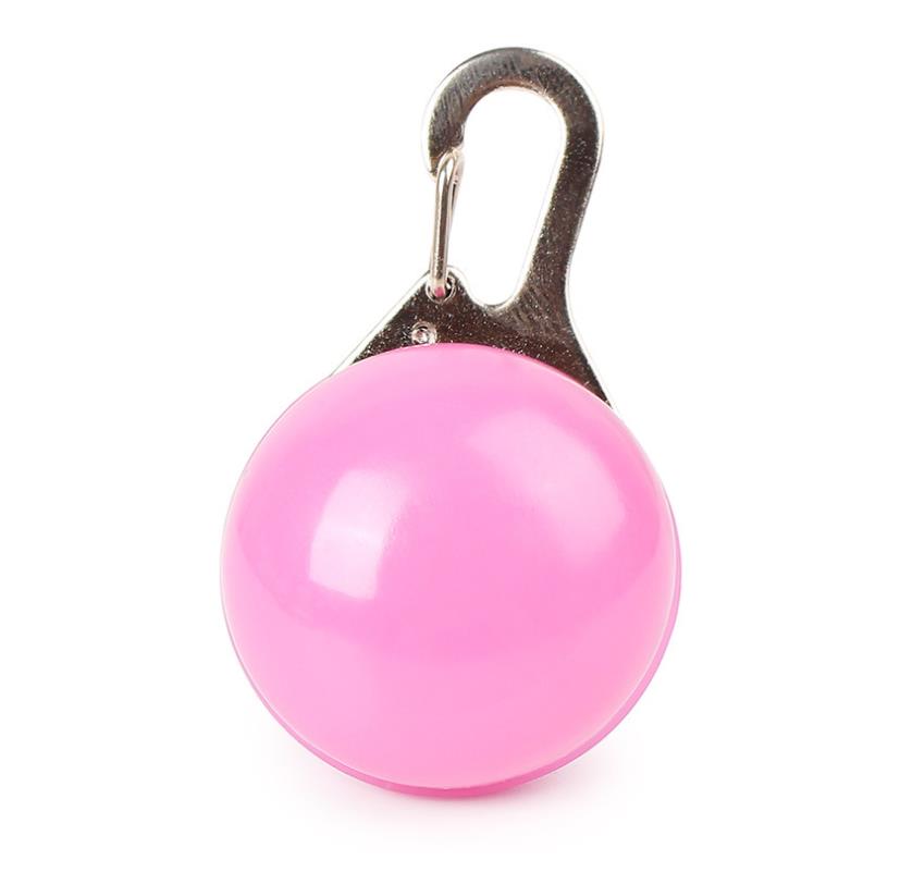 Pet Dog Cat Flashing Bright Safety LED Security Necklace Night Light Collar Pendant ni303