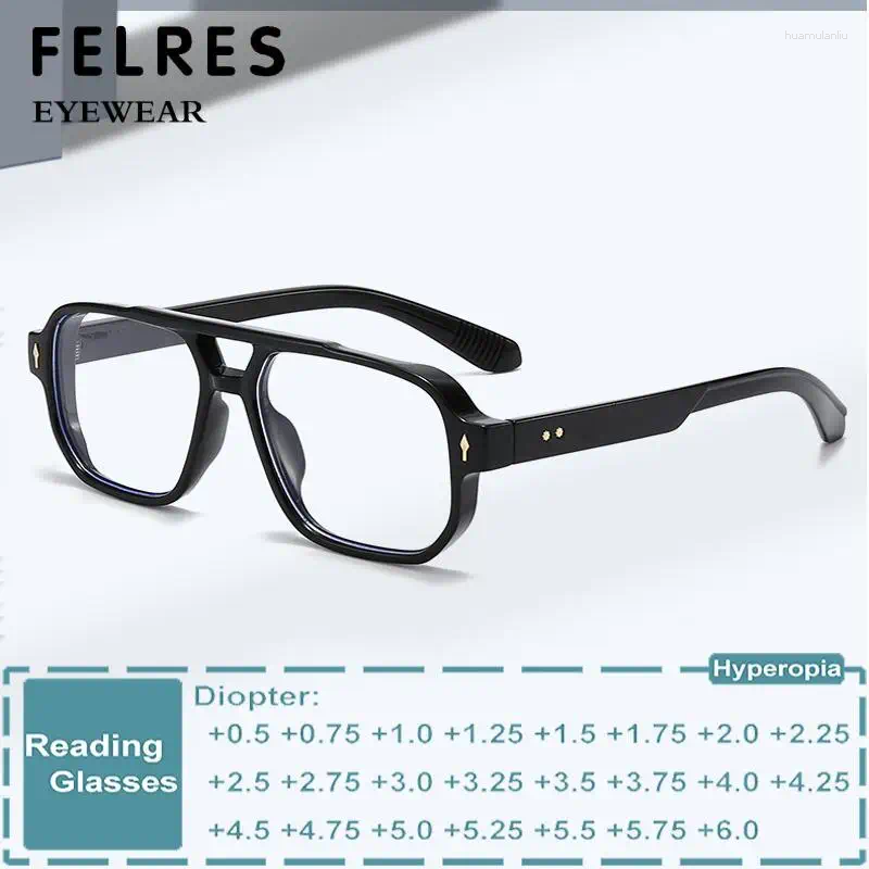 Sunglasses Fashion Designer Anti Blue Light Women Men Reading Glasses Prescription Optical Eyewear Single Focus Presbyopic