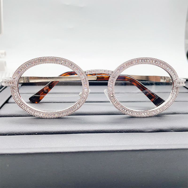 Men's & Women's High-Quality VVS Moissanite Sunglasses with Elegant Dia Cuts