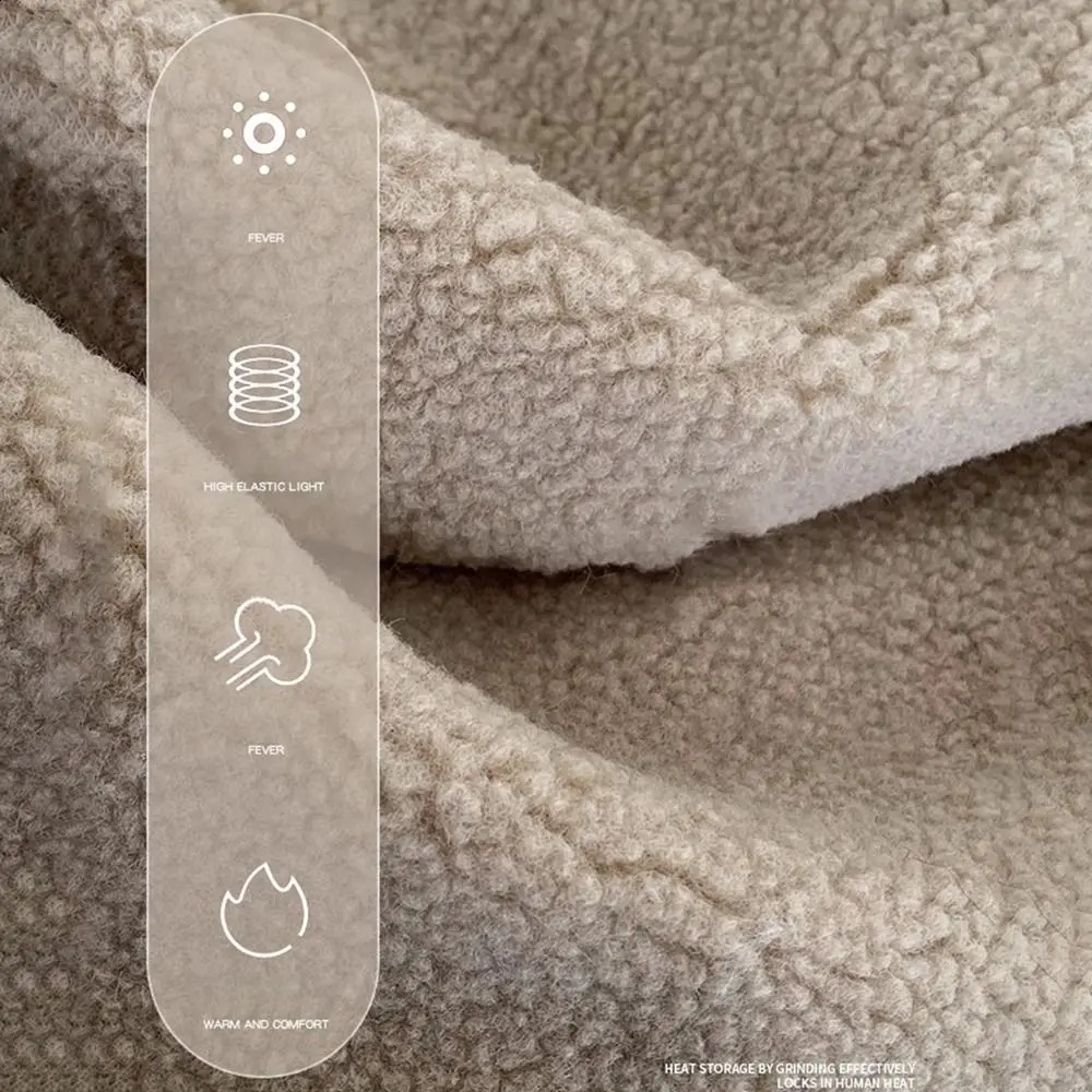 Casual Winter Warm Russia Hats Thickened Suede Plush Windproof Coldproof Lei Feng Cap Fluffy Neck Cover for Outdoor Cycling 241024