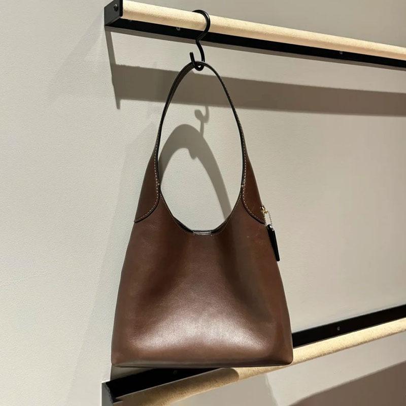 Tote designer for women suede brooklyn 28 large capacity shopping shoulder bag underarm bags handbag lady trendy red yellow