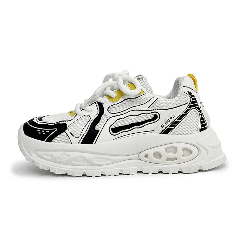 Men's New Spring Autumn Thick Soled Height Increasing Casual Sports Shoes
