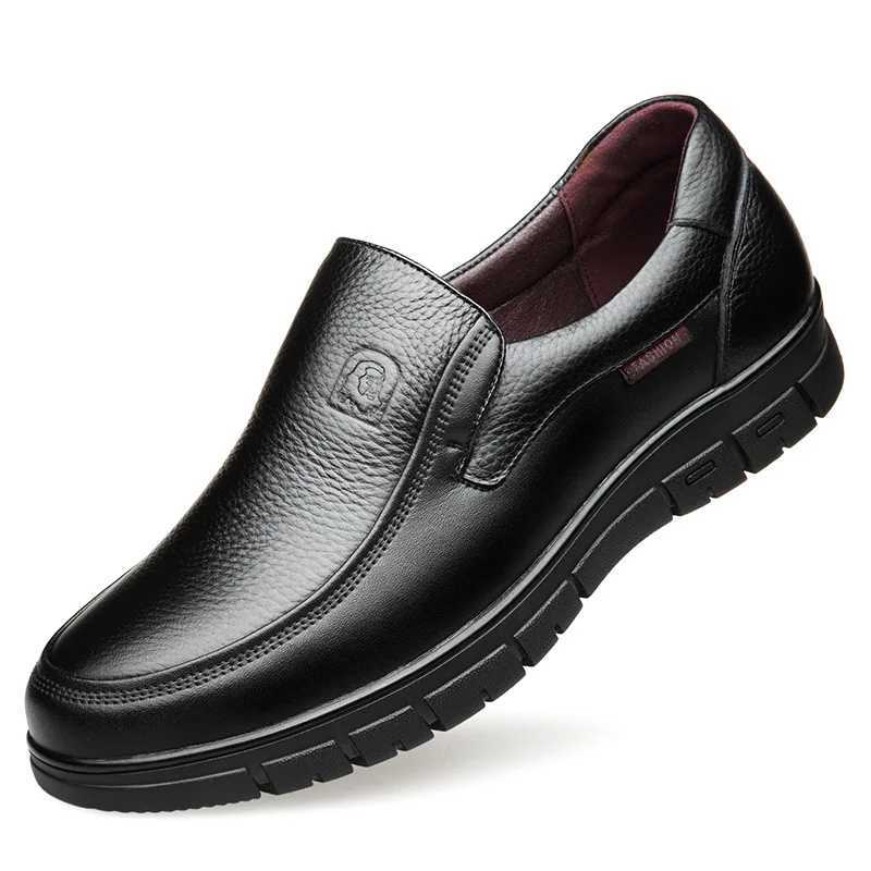 Genuine Leather Handmade Shoes 2023 Casual Shoes For Men Flat Platform Walking Shoe Outdoor Footwear Loafers Breathable SneakersXJ250118