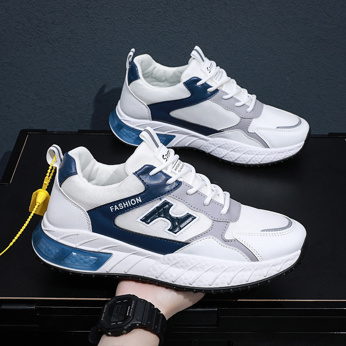 Top quality Brand High Quality New Style Free Delivery Designer 2024 new free shipping designer men women casual haze blue love platform shoes breatha