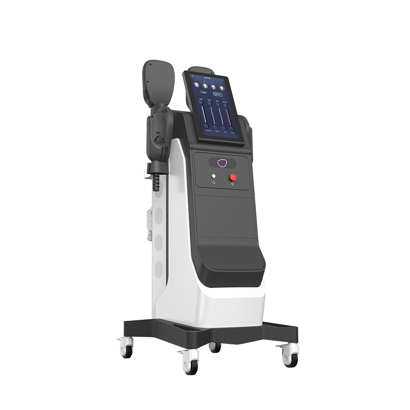 Hot sales ems body slim machine RF EMS EMT Muscle stimulator machine 4 handles 1 years warranty logo customization