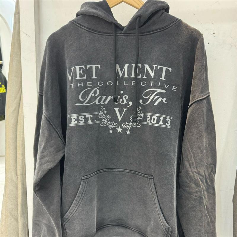 Hip Hop Harajuku Printed Hoodie Autumn Hooded Sweatshirt Washed Cotton Vintage Oversize