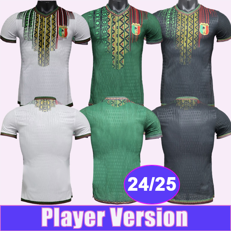 24 25 Mali Player Soccer Jerseys DOUMBIA SALAM DIARRA SISSOKHO B.DIARRA F. DOUCOURE Home Away 3rd White Black Green Football Shirts