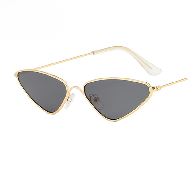 New Fashion Small Frame Film Triangle Women's Personalized Sunglasses