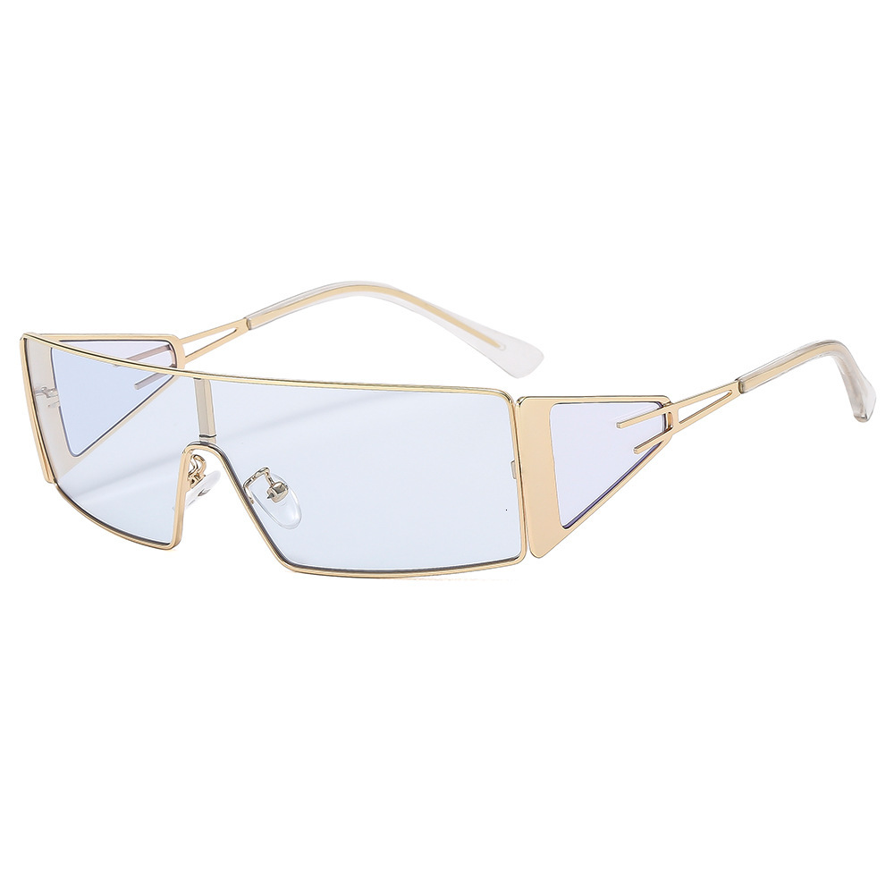New Metal Fashion Future Technology Internet Celebrity Trendy Sunglasses