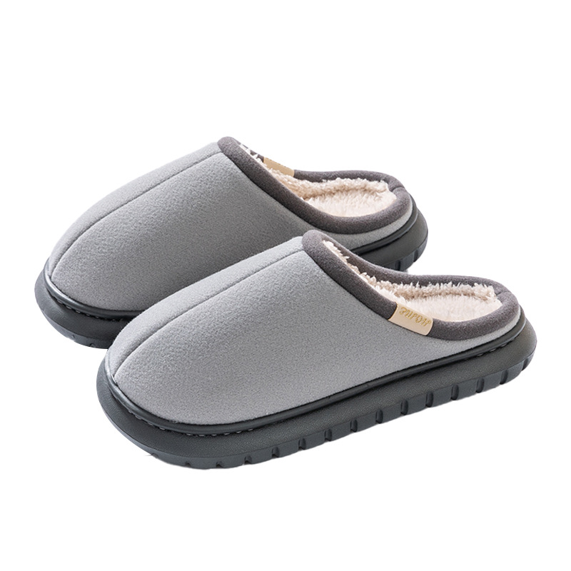 Women's Flat Sandals: Slip-on Designer Sliders, Warm Non-slip Rubber House Shoes 233b