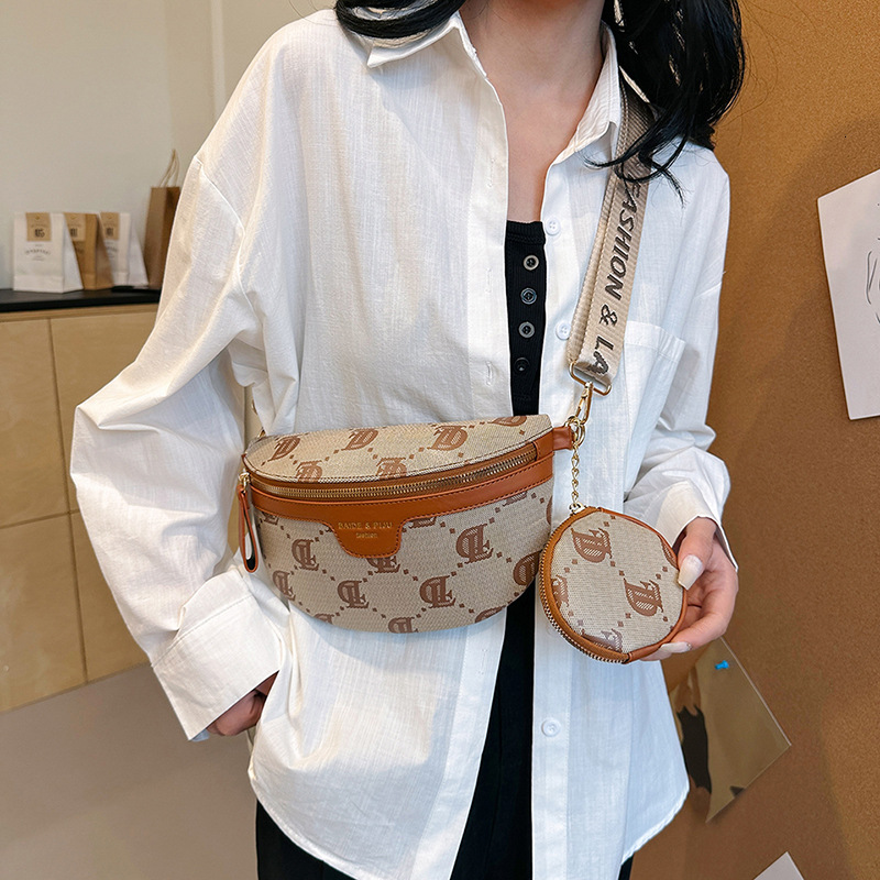 Ladies' Leisure Bag 2025 Spring New Item Women's Designer Handbag Fashionable Chest And Waist Fashionable Niche Single Shoulder Crossbody Ba