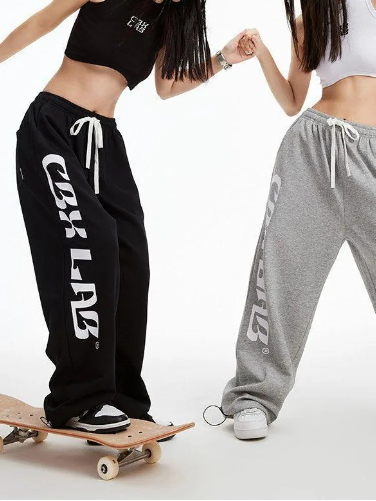 HOUZHOU Y2K Retro Bag Runner Sports Pants Womens Extra Large Korean Fashion Sports Pants Harajuku Street Clothing Gyaru Kpop Trousers 241022