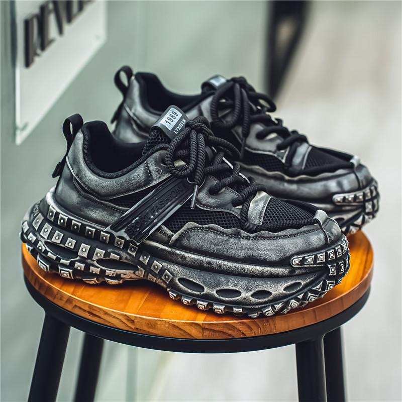2024 New Designer Mesh Breathable Sports Mens Youth Tire Sole Wear-Resistant Worn-Out Shoes Runners Trainers Sneakers