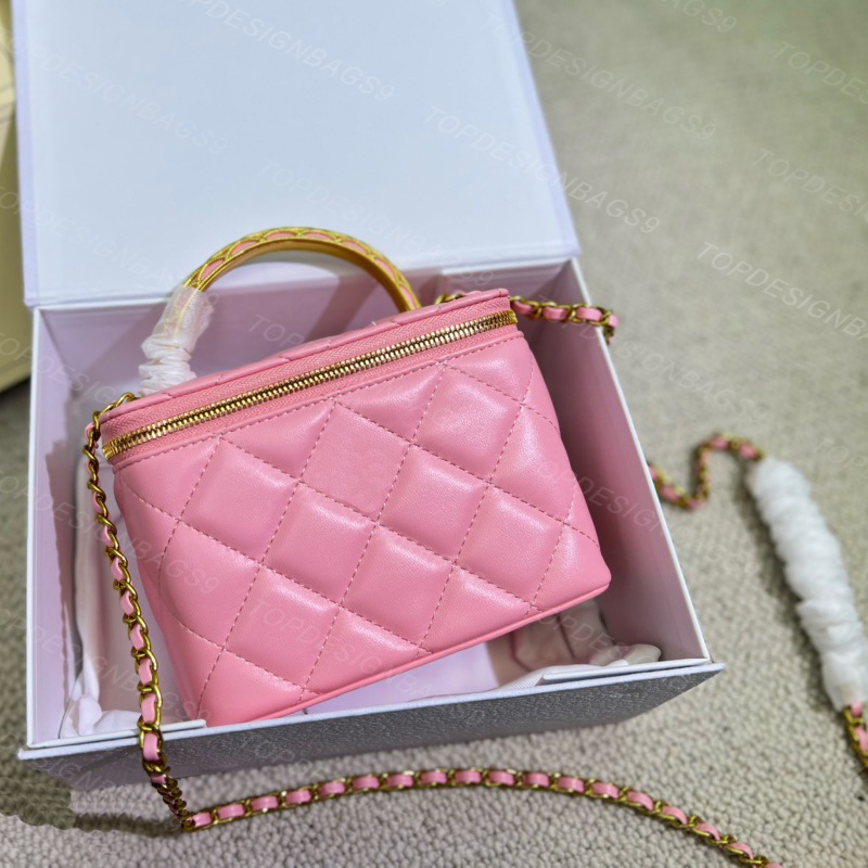 Fashion Designer Cosmetic Bags For Womens Outdoor Toiletry Travel Pouch Box Cases Lady Mini Style Makeup Bag Girl Luxury Handbags