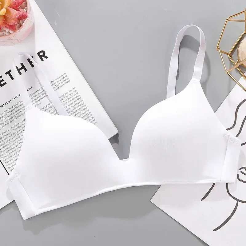 Women Seamless Bra Sexy No Wire Push Up Underwear Girls dents Breathable Thin 10 Colors Bras Fes Bra Breathable GatheredX2410