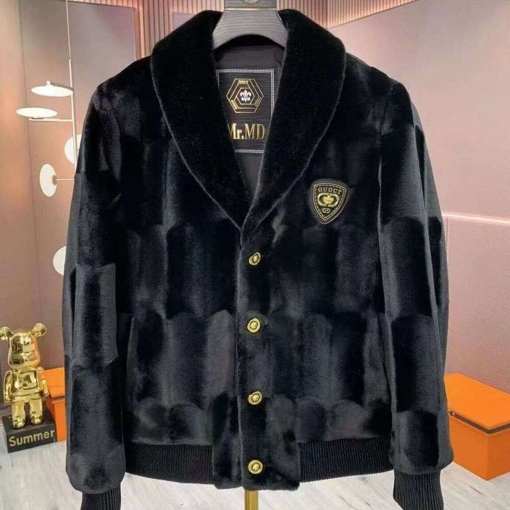 Autumn And Winter Oversized White Faux Fur Coat With Hood Long Sleeve Casual Loose Fluffy Jacket For Men Style 2024 F21