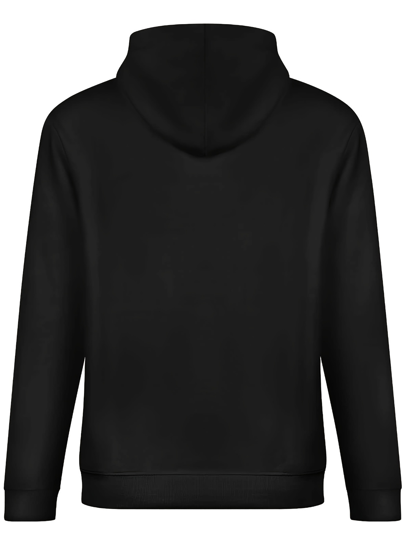 Custom Hoodies For Men, Custom Zip Up Hoodies Design Your Own Image/Text/Photo/Picture Front And Back Black