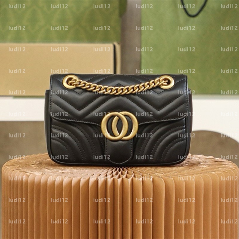 10A Top quality New Womens crossbody shoulder bag Original designer handbag mirror quality leather chain bags expensive tote 3-size camera bag Metal accessories bag
