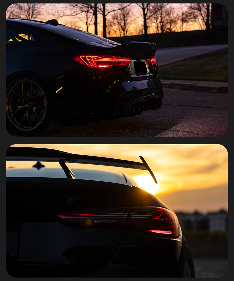 Car Tail Lights for BMW G22 G82 M4 GTS 425i 430i 20 20-2024 Upgrade Laser Dynamic Signal Automotive Accessories