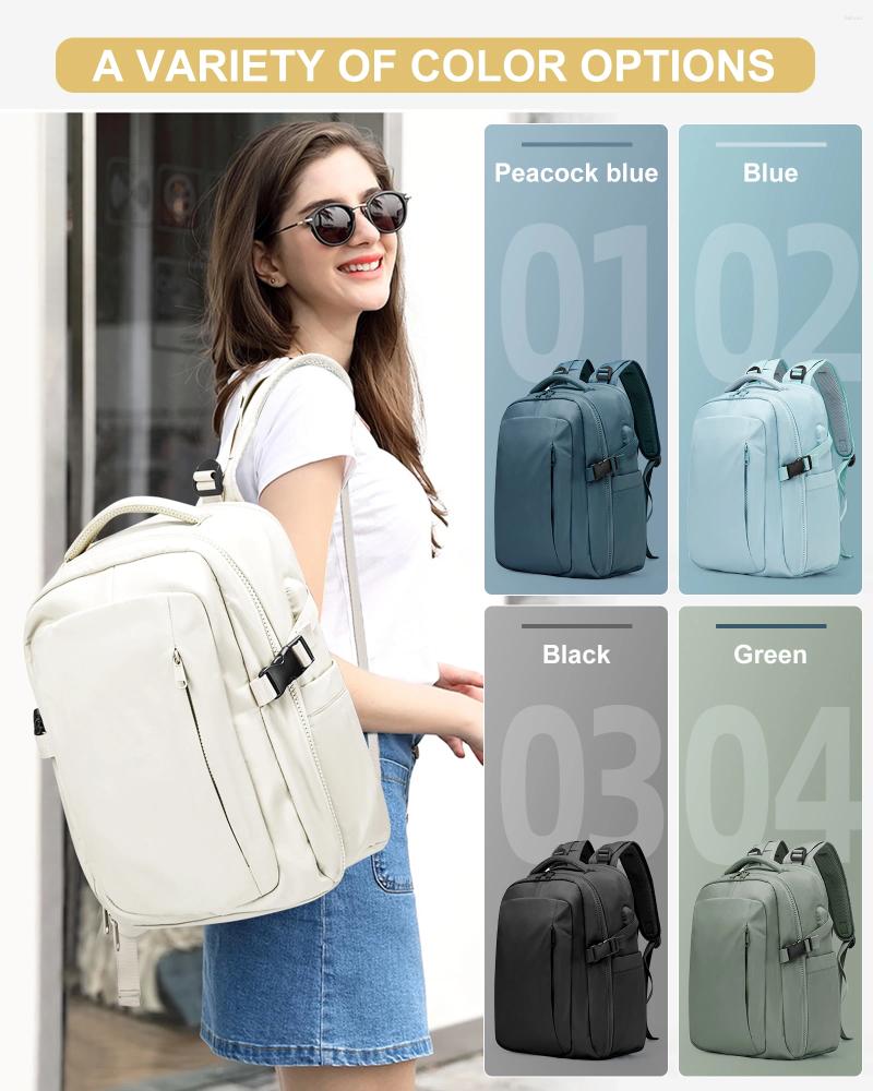 Backpack Travel For Women Men Waterproof Laptop Aire Approved Carry On Personal Item Bag Daypack Business Work 218f