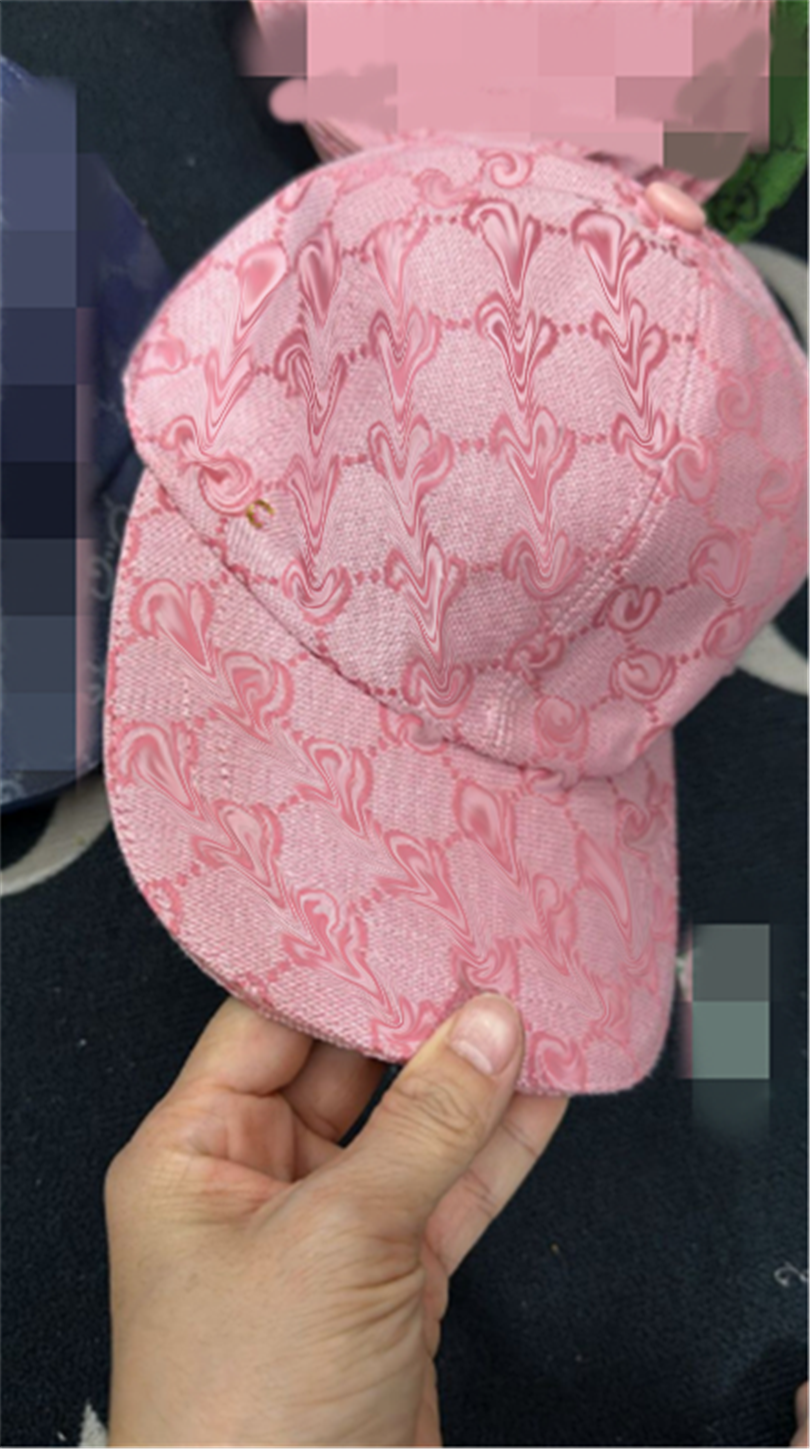 24BB designer Baseball hat woman fashion luxury snapback Sun cap Classic Letter embroidery summer Brown canvas high quality truck hat