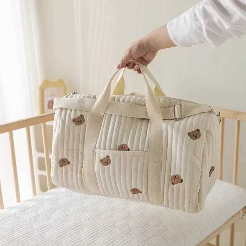 Large Mommy Bag Maternity Pack Baby Diaper Bag Stroller Nappy Organizer Portable Luggage Tote Bags Travel Changing Messenger BagC250326
