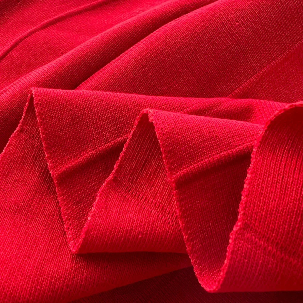 Womens long knitted red sweater autumn and winter knitted pleated dress thick Christmas floral party dress Vestidos 241021