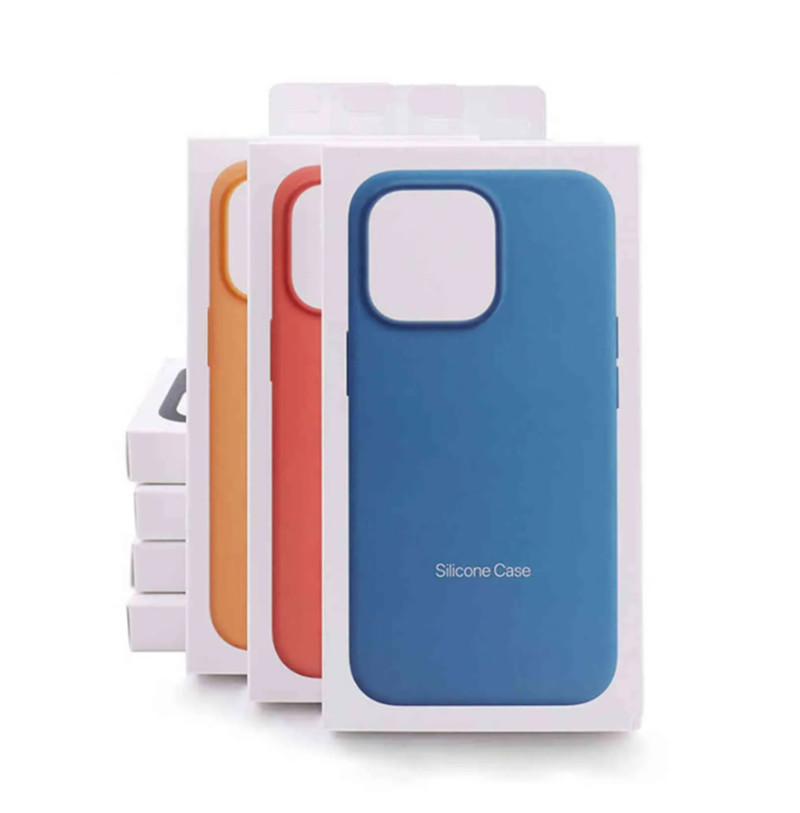 Silicone Liquid Magnetic Phone Case for iPhone 16 15 Pro Max 14 Plus Compatible with Mag Cases and Retail Package Suction Animation