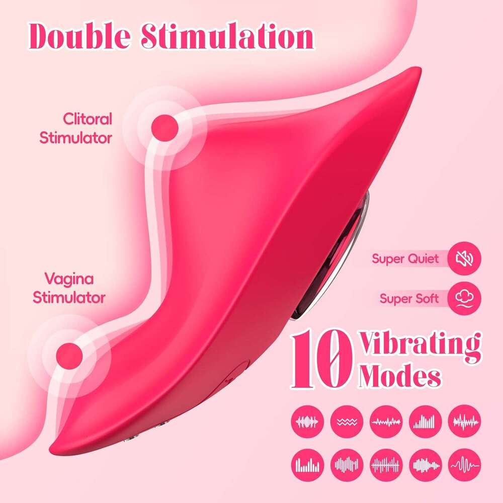 Remote Control Vibrator Couples Sex Toys, App Cellphone Wearable Vibrator with Remote, Vibrating Panties with 10 Vibration Settings, Mini Bullet Vibra