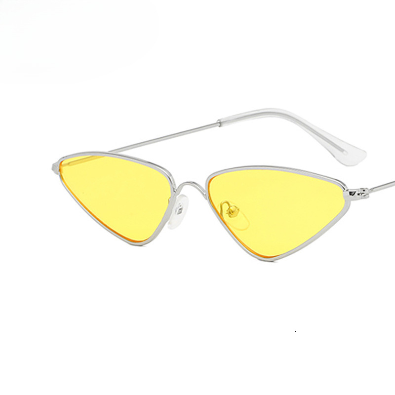New Fashion Small Frame Film Triangle Women's Personalized Sunglasses