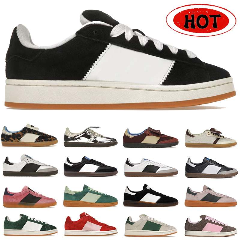 Designer shoes men women flat sneakers platform shoe Suede Low Top Leather OG Cloud WHite Gum velvet Pink Glow 00s mens outdoor sports Casual Trainers size 36-45