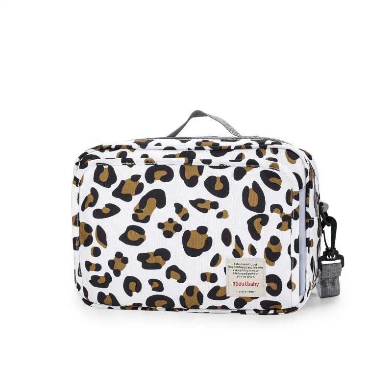 2024 Mommy with Baby Outdoor Travel New Waterproof Printed Cart Bag Storage Hanging Bag Diaper Bag Mommy BagC250326