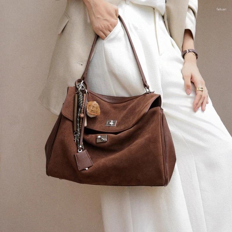 Totes Genuine Leather Shoulder Bags For Women Tote Fashion Urban Retro Handbags Premium Crossbody 1104 4