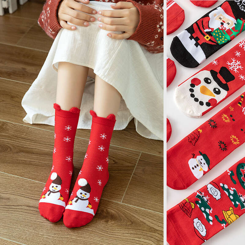 Cartoon Soc Ornaments Merry Decorations For Home Christmas Gifts Xmas Noel Navidad Happy New Year Supplies