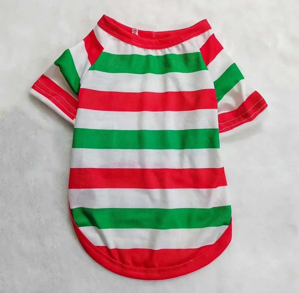 Years Clothes Santa Striped Print Christmas Pajamas Set Mom Dad Kids Matching Outfits Cute Loose Sleepwear Family Look 241022
