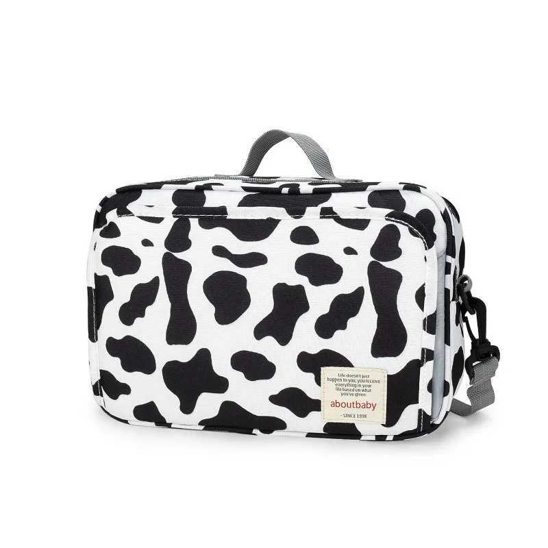 2024 Mommy with Baby Outdoor Travel New Waterproof Printed Cart Bag Storage Hanging Bag Diaper Bag Mommy BagC250326