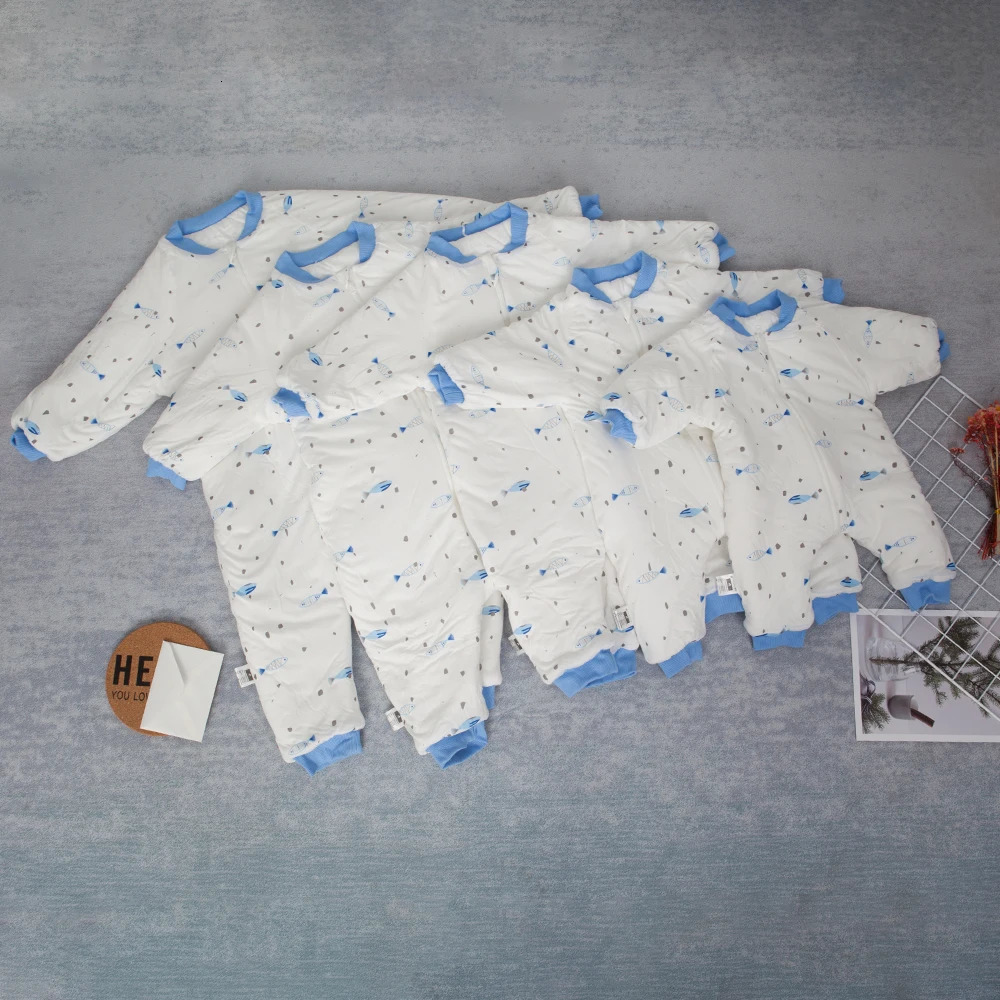 Baby sleeping bag baby harness bag baby cartoon pattern baby crib play with split legs warm winter anti Tipi sleeping bag 241022bj